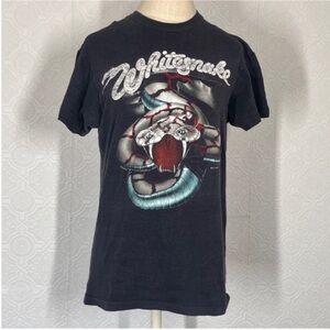 Vintage 1984 White Snake concert T-shirt